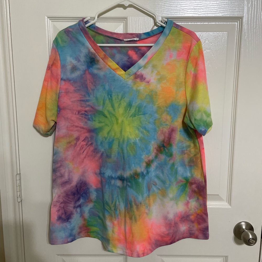 Chic Soul Tie Dyed Top